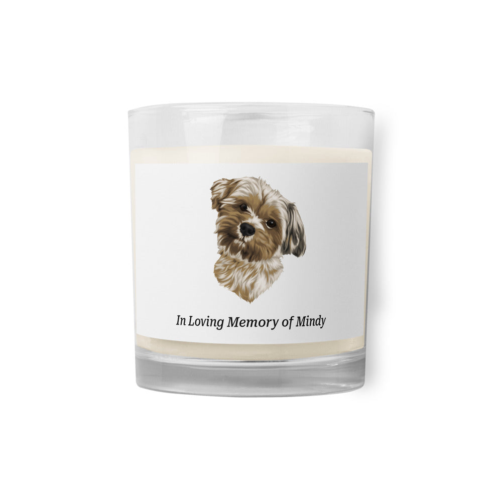 Custom One Pet Memorial Candle (Basic)