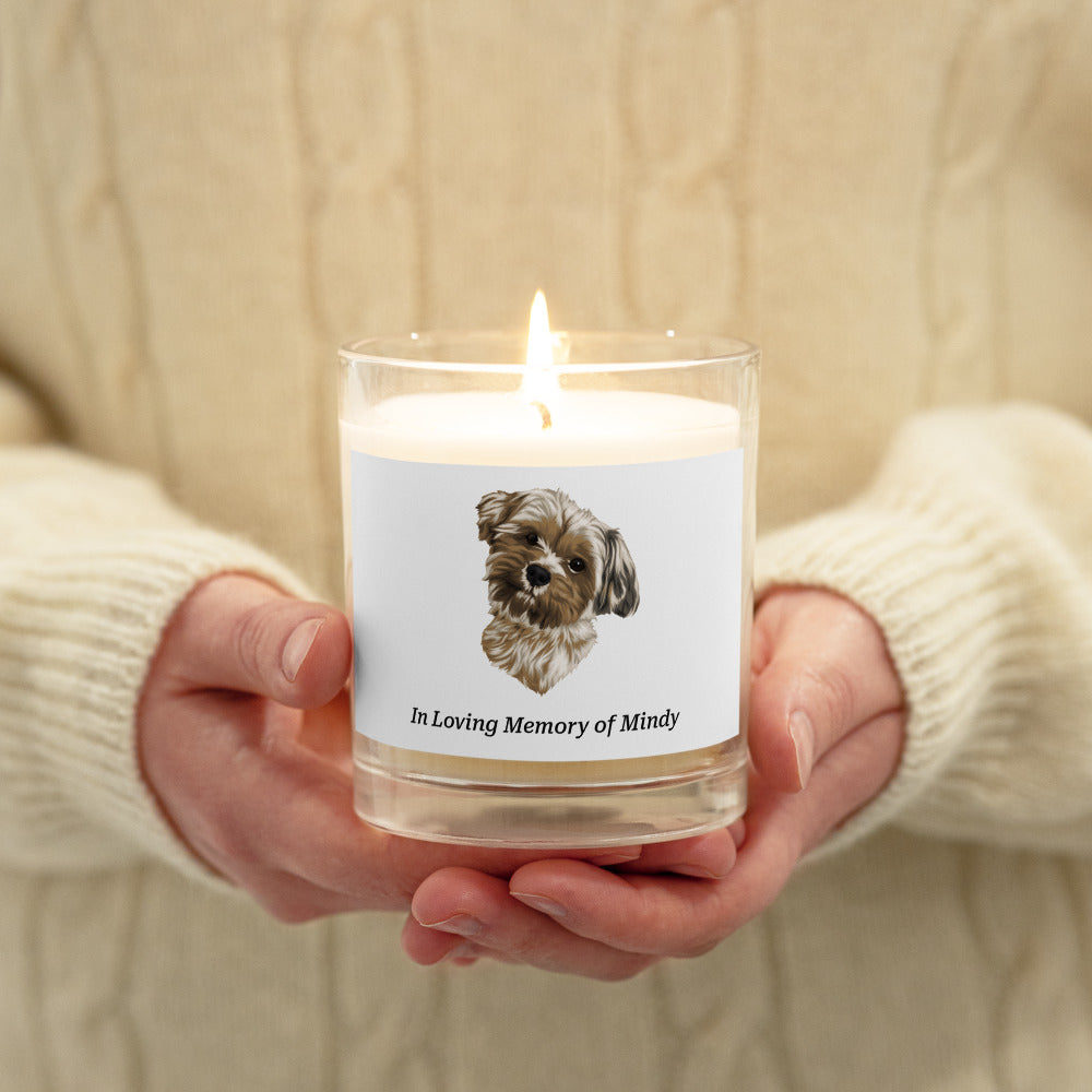 Custom One Pet Memorial Candle (Basic)