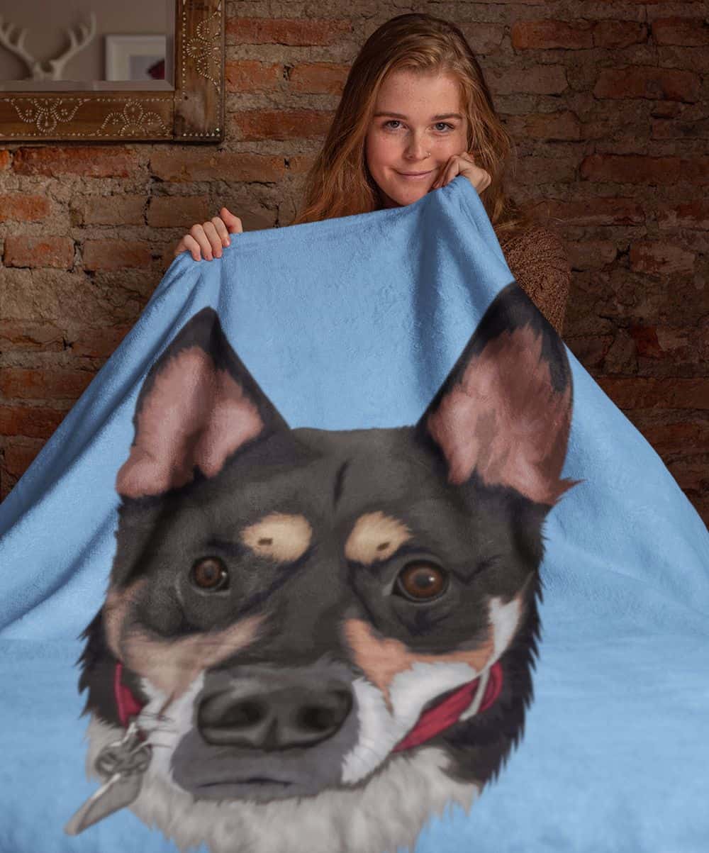 custom-pet-blanket-blue